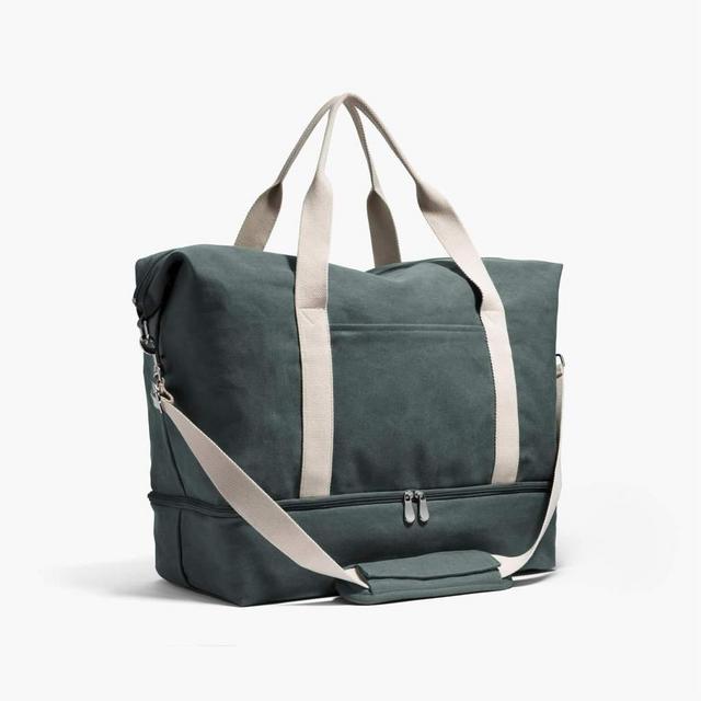 The Catalina Deluxe - Washed Canvas Large- Forest Green
