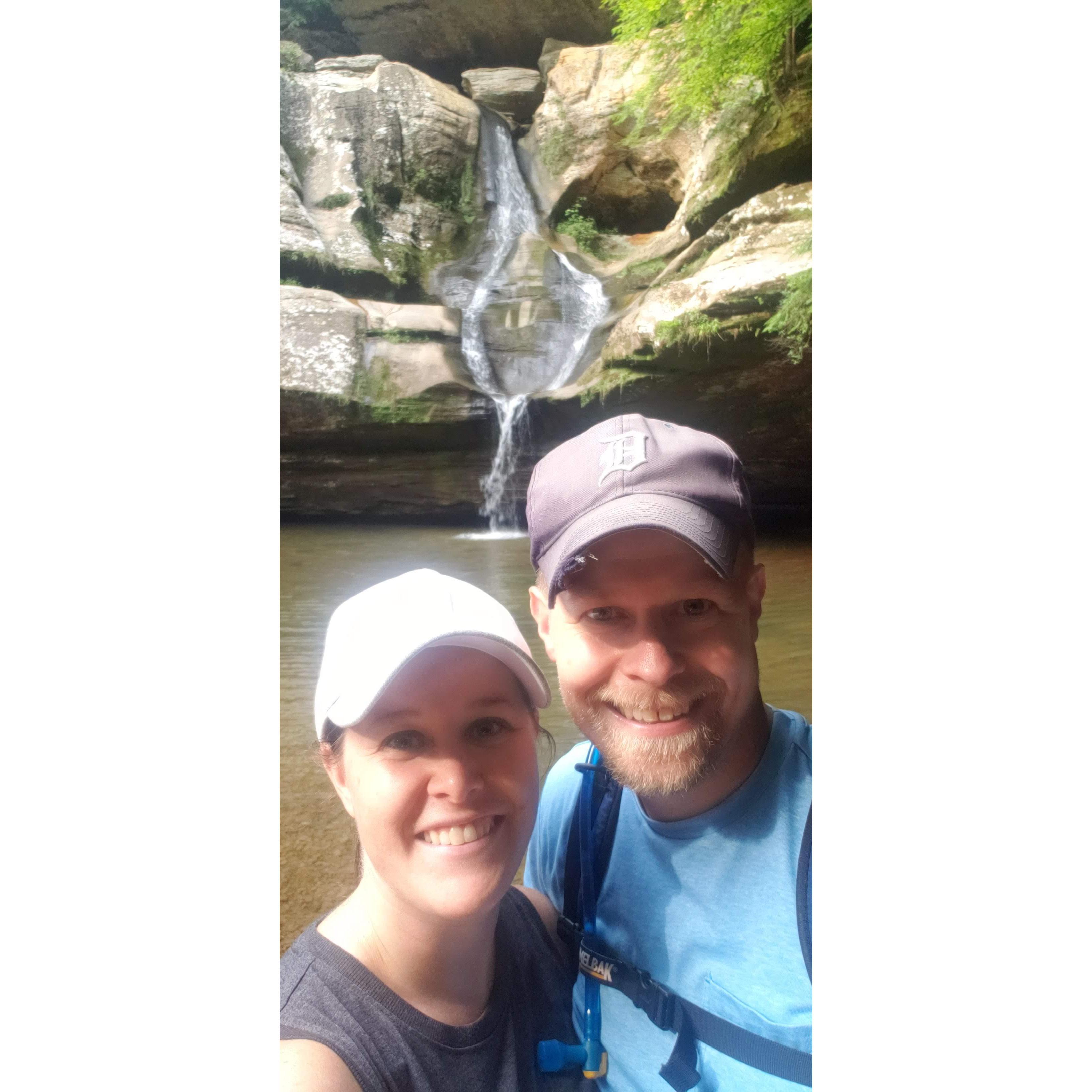 Hiking in Hocking Hills