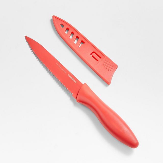 Crate & Barrel Serrated Knife