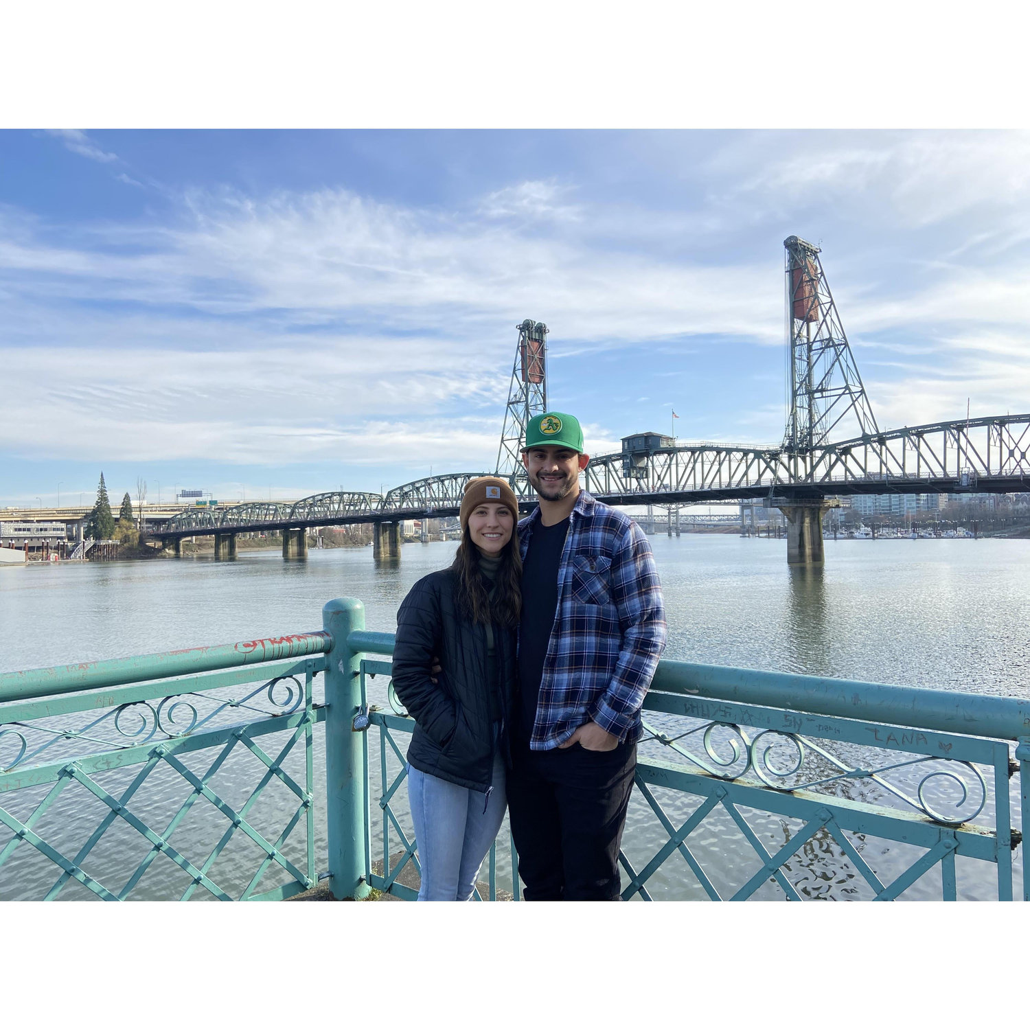 Visiting our friends in Portland, OR