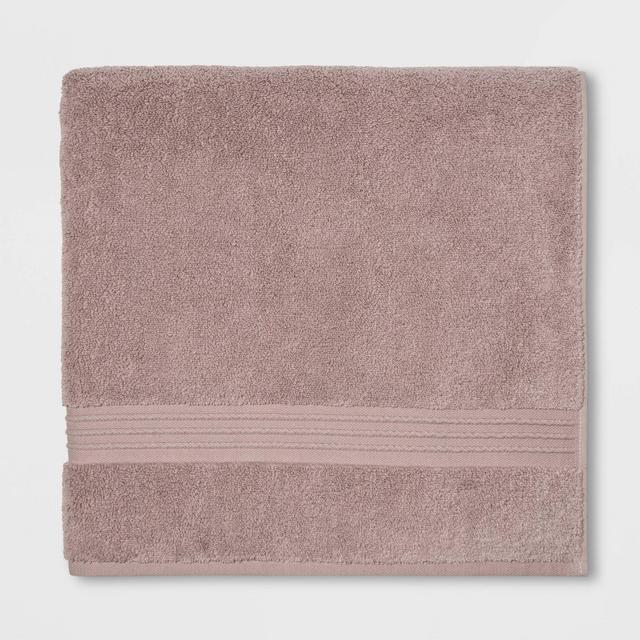 Spa Bath Sheet Light Mauve - Threshold Signature™