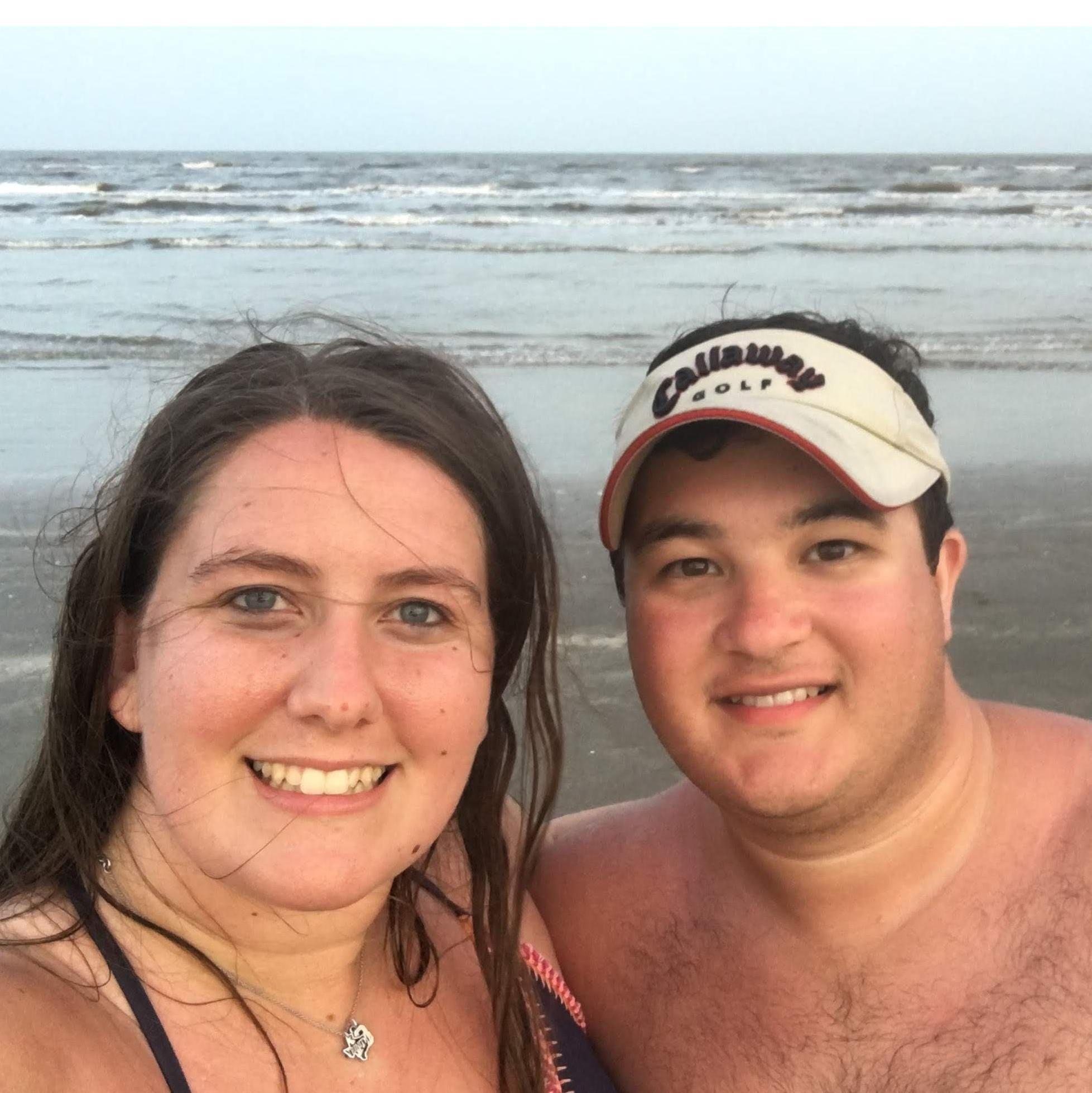 Galveston beach trip 2017