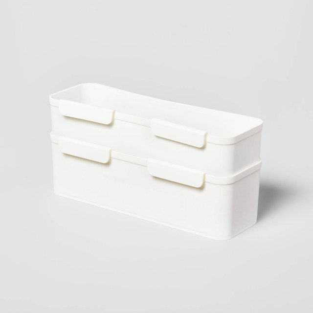 Set of 2 Long Cart Divider Cups - Brightroom™