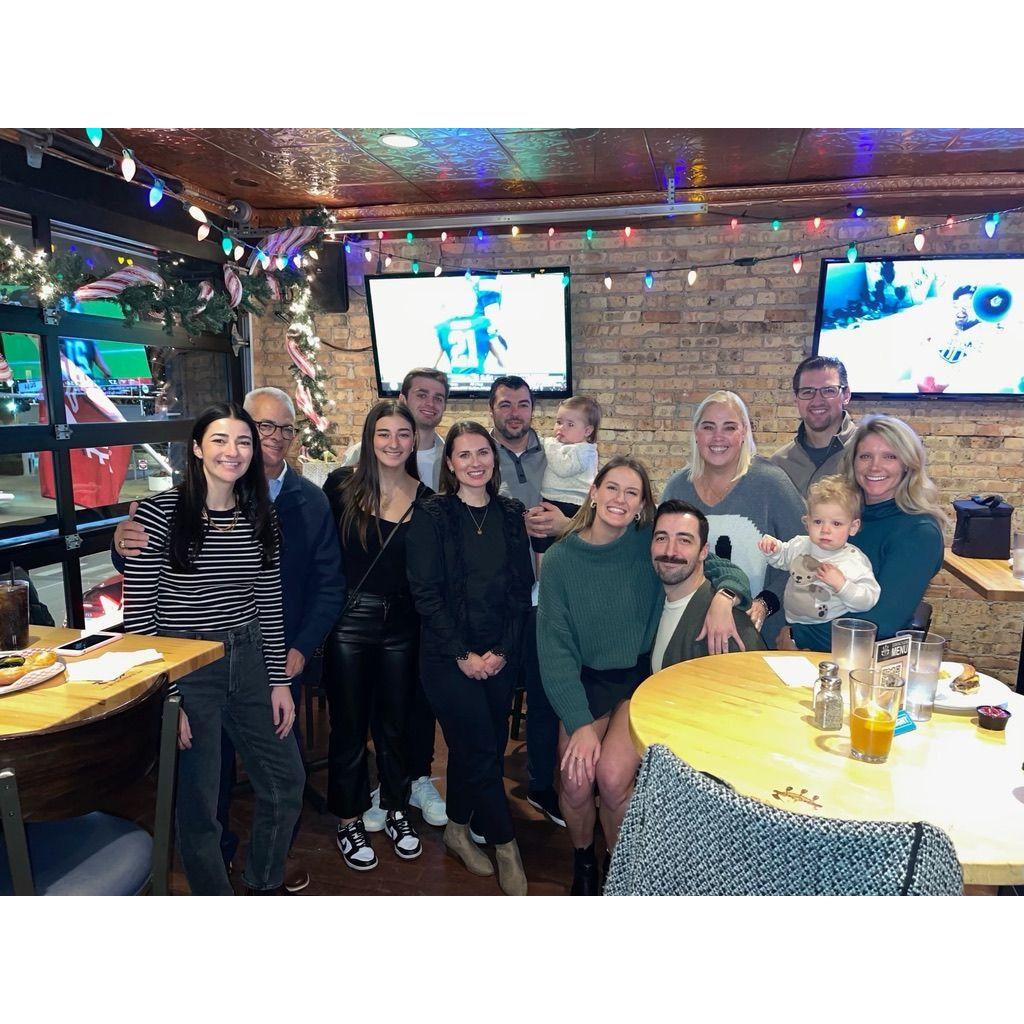 Engagement party with the Bobillo family!