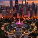 Clarence F. Buckingham Memorial Fountain