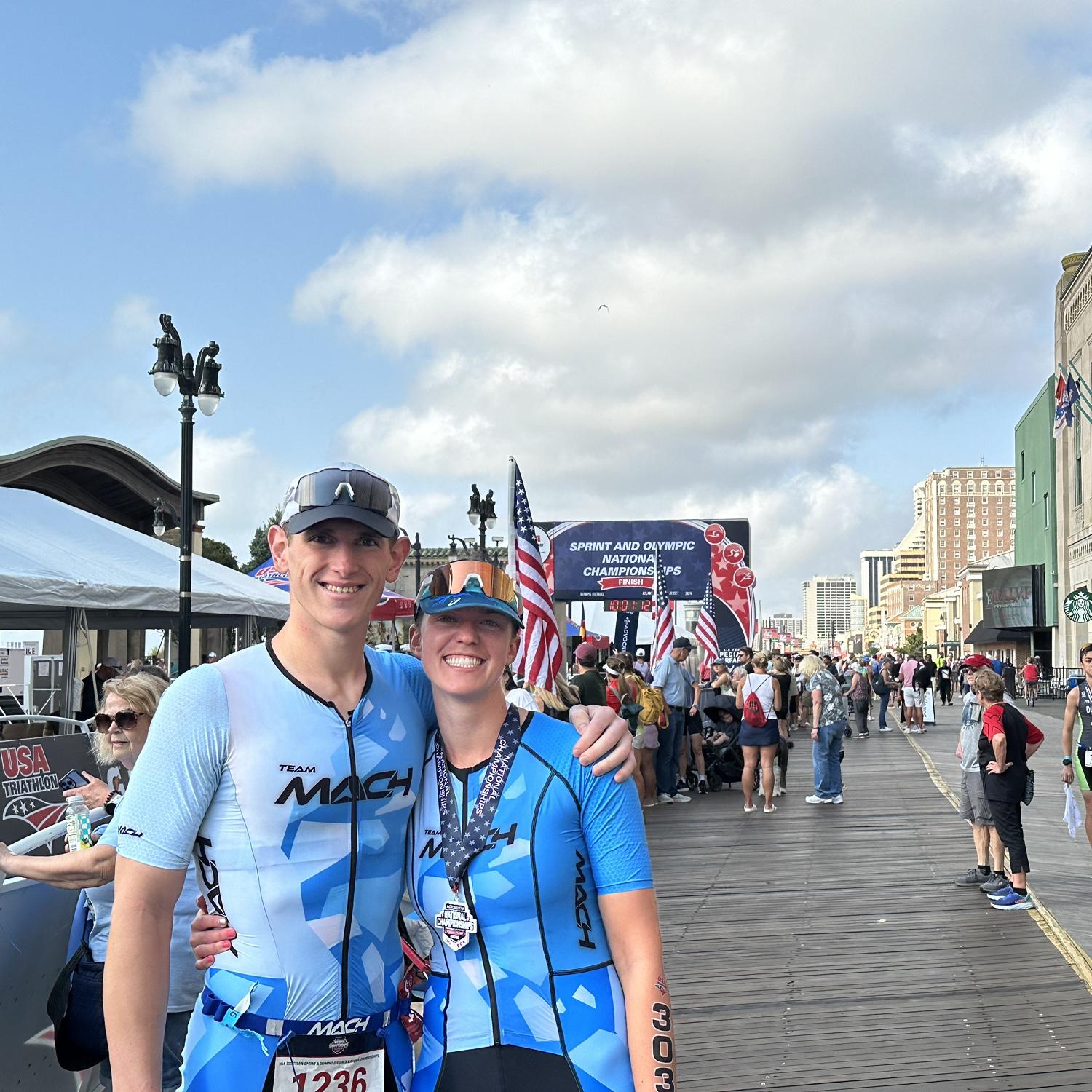 Competed in the National Championships together