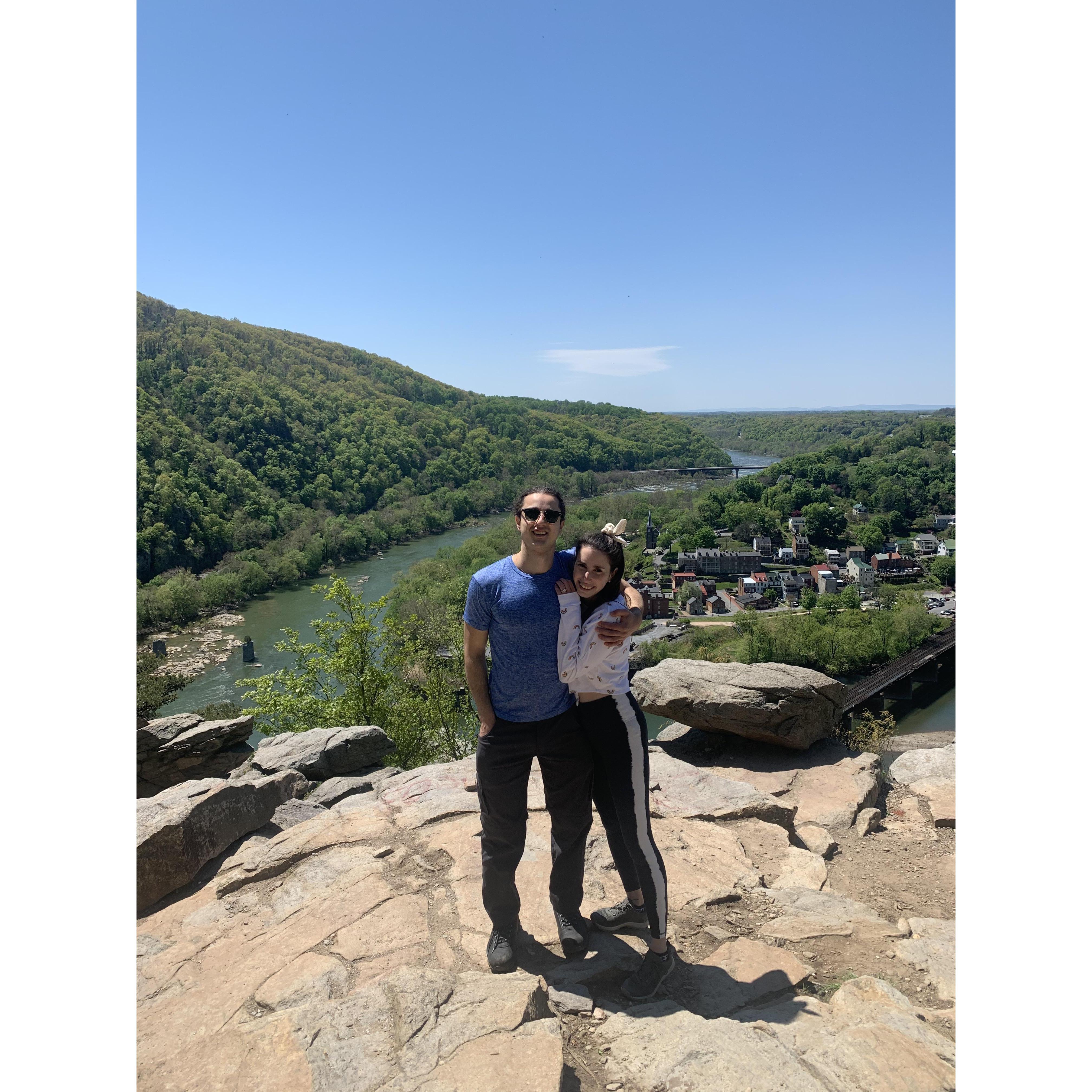 Shai will hike (almost) anywhere with him.