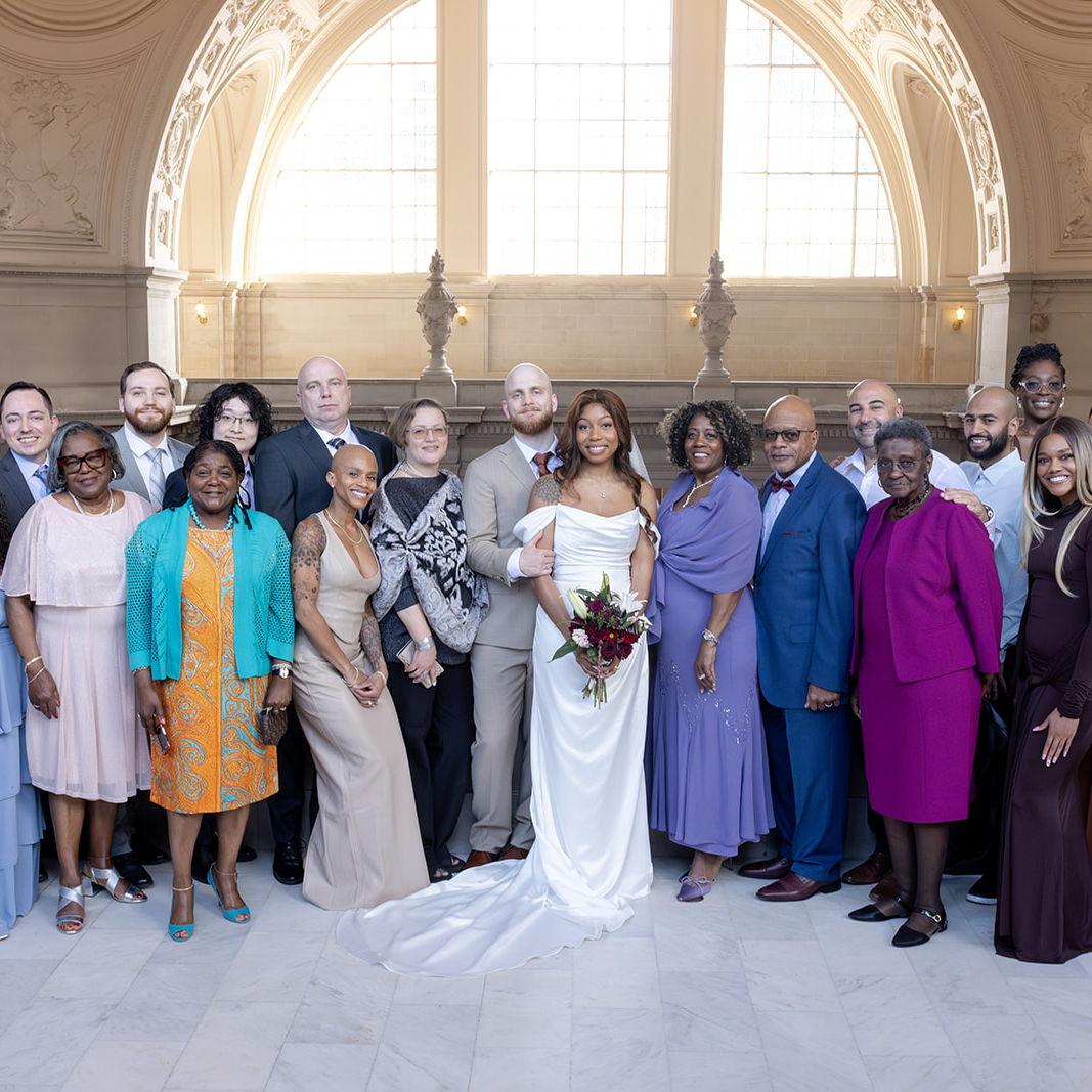 Daniel and Moriah's Wedding Ceremony - March 2, 3036, San Francisco, CA