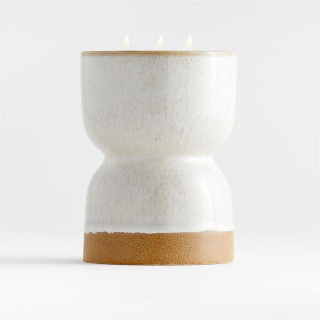 Basil, Marine, Moss 3 Wick Scented Candle