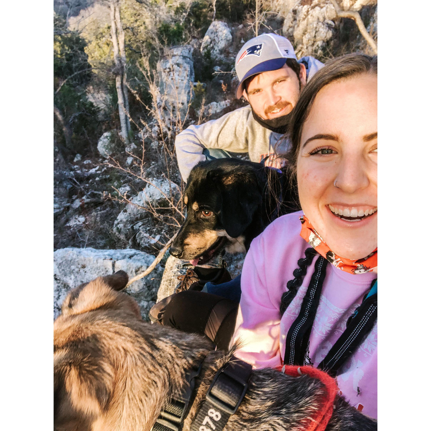 Went on a little hike post Christmas with my family 2020.