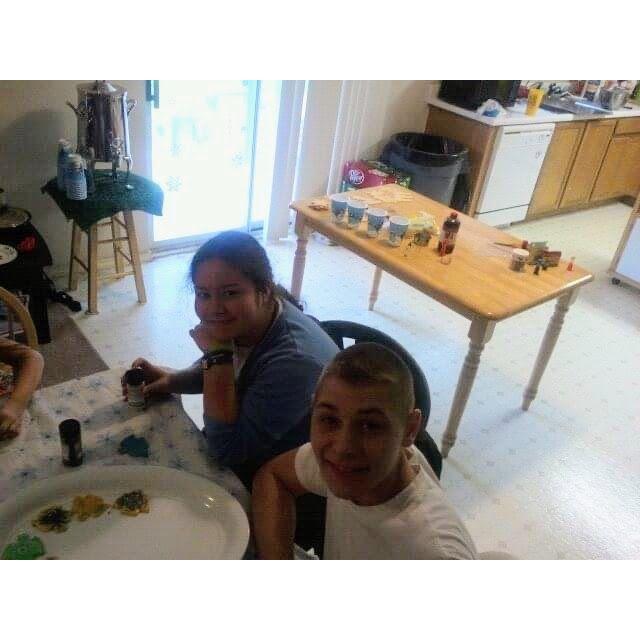 The first time Siandhara participated in the annual Holmes Christmas Cookie Bake Day in 2010