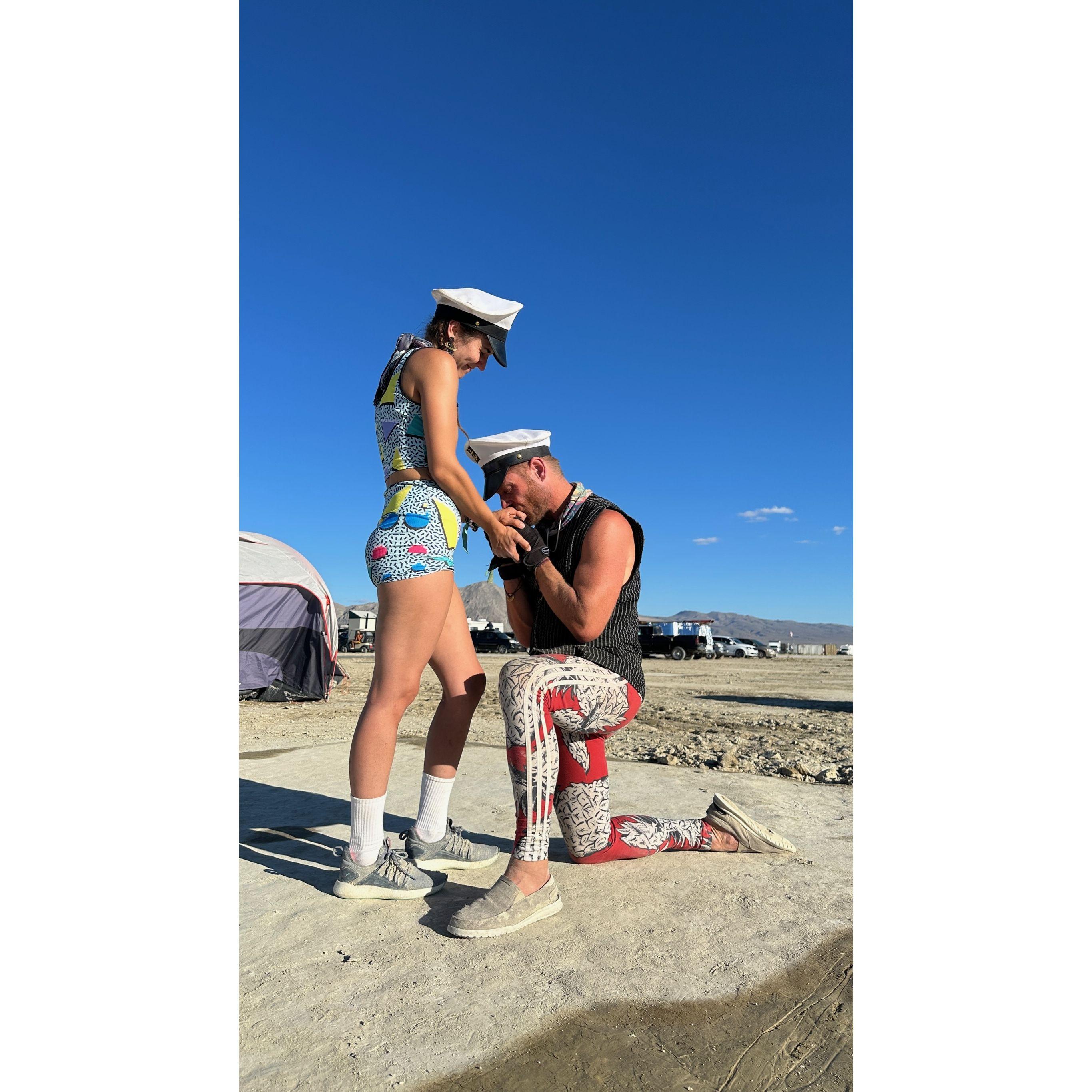 The Playa (Pre)posal