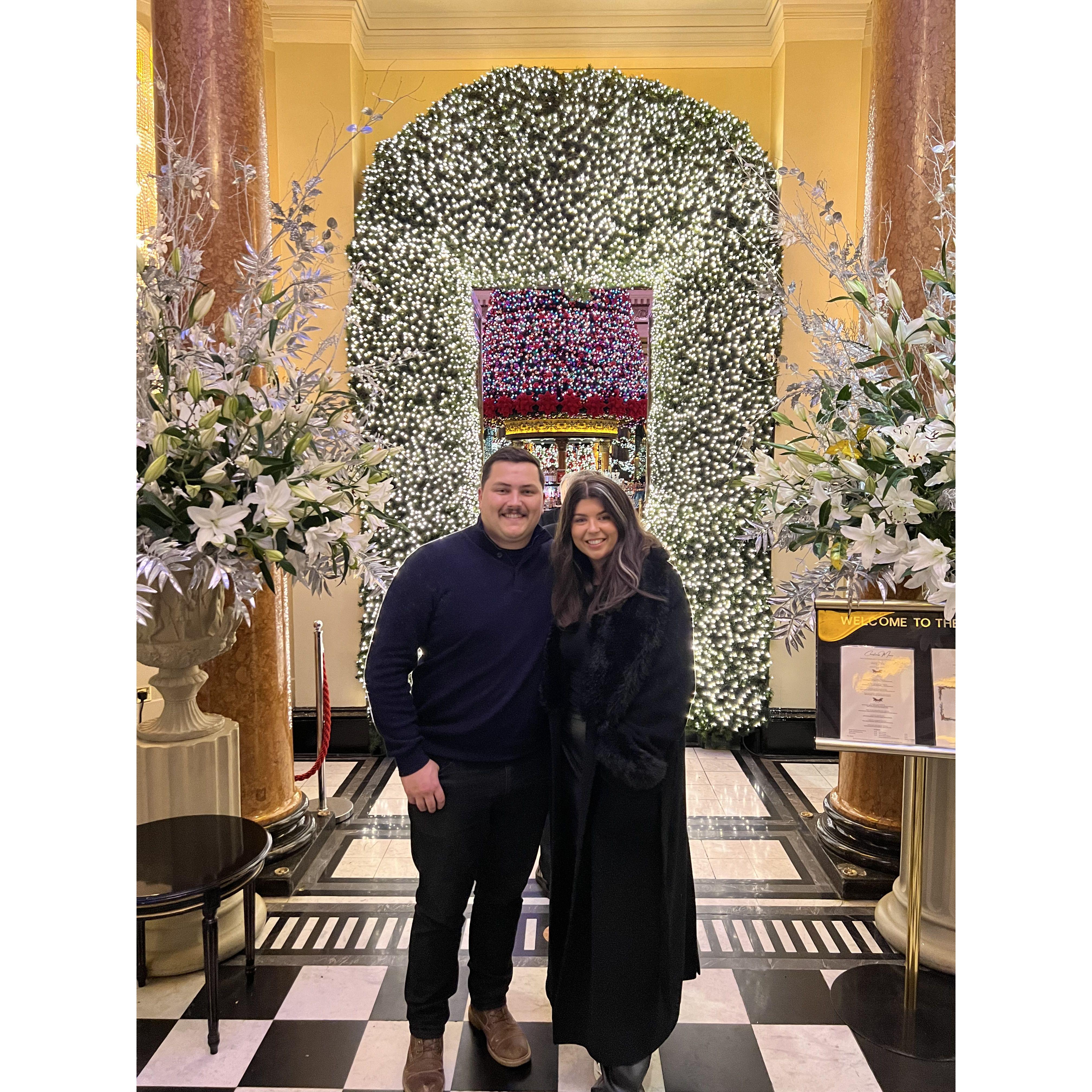 Elliott’s first time going to Scotland, Christmas 2022