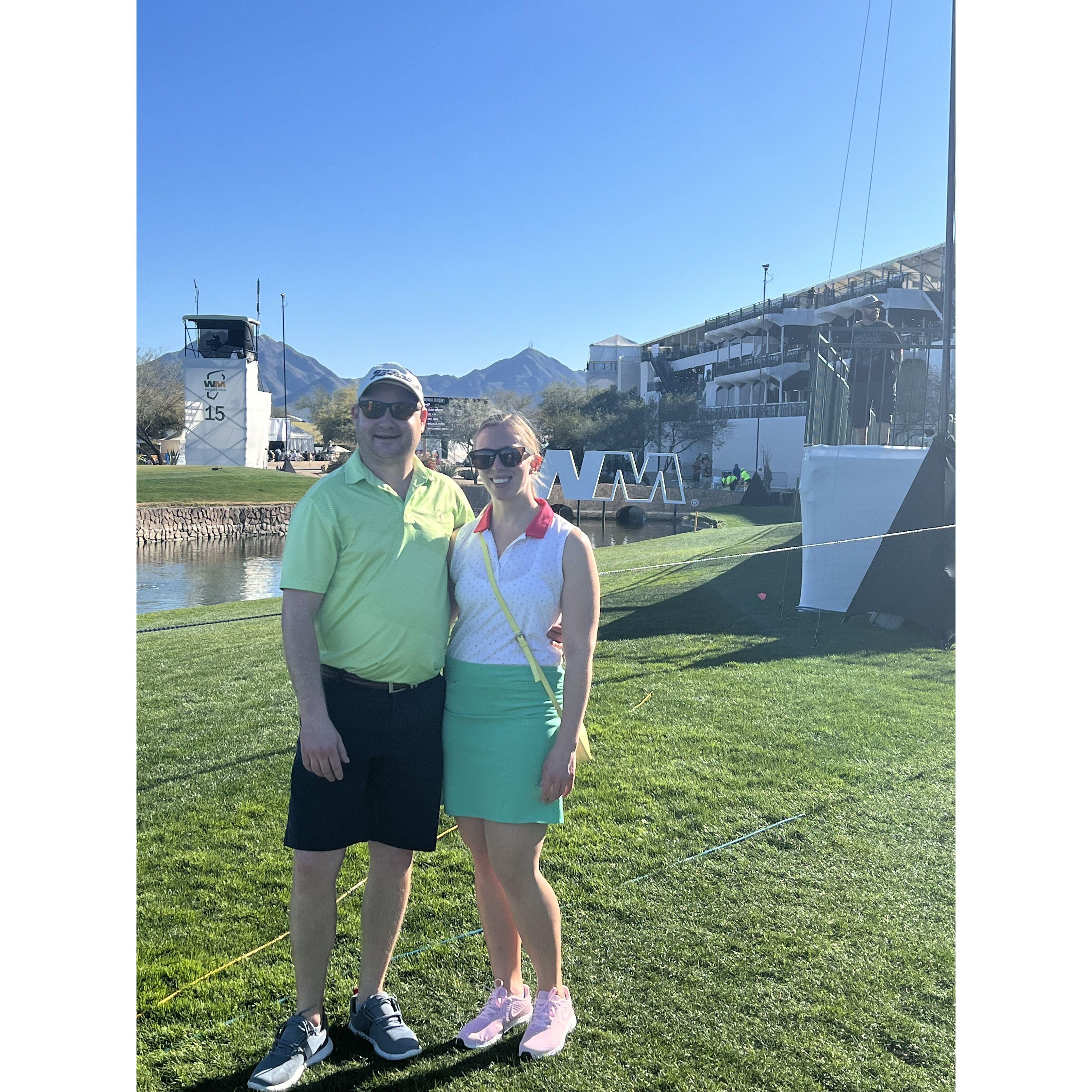 2022 Waste Management Phoenix Open in Arizona