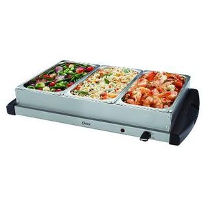 Oster® Triple Warming Tray Buffet Server - CKSTBSTW00