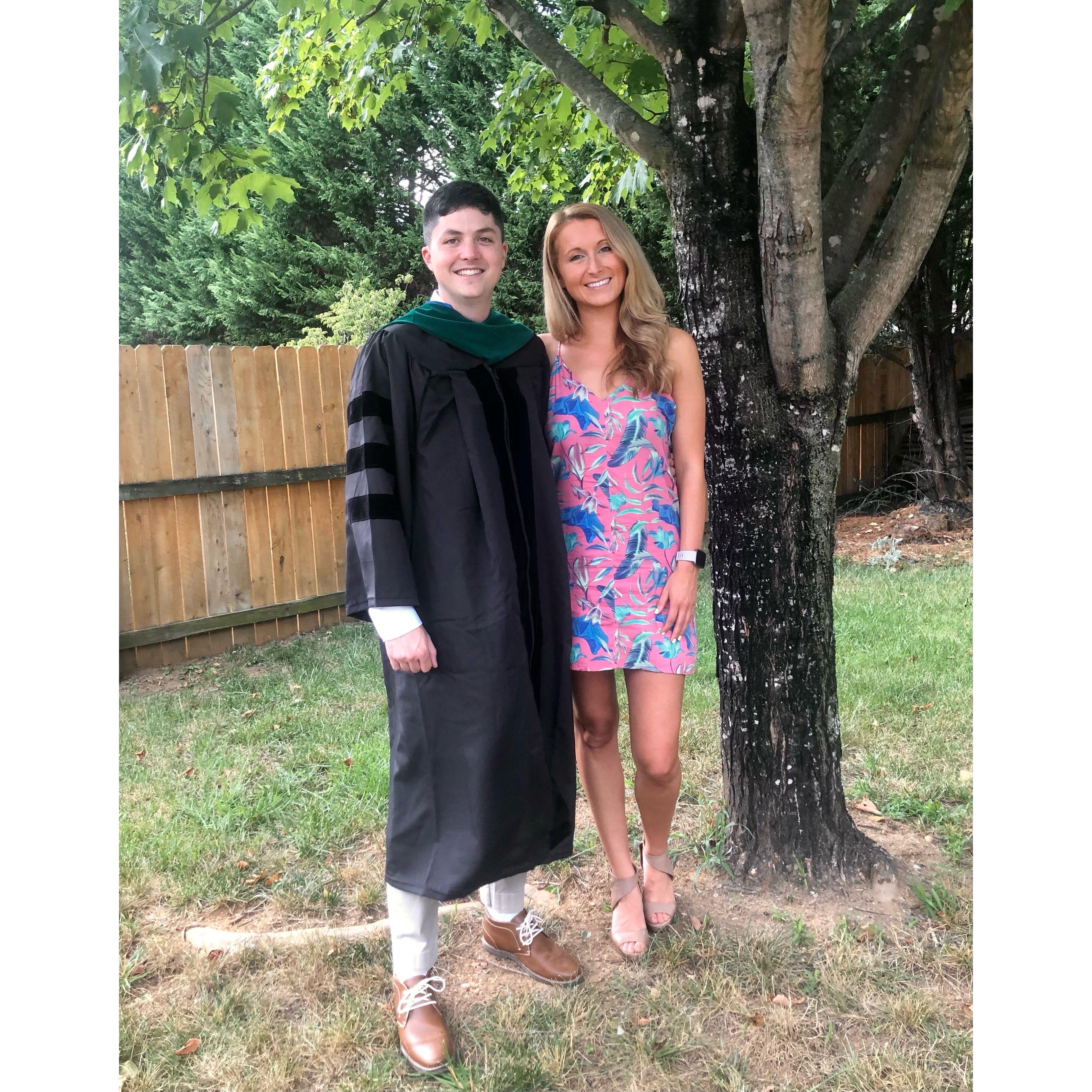 2021  - The day Mitch became a Doctor (of Physical Therapy)