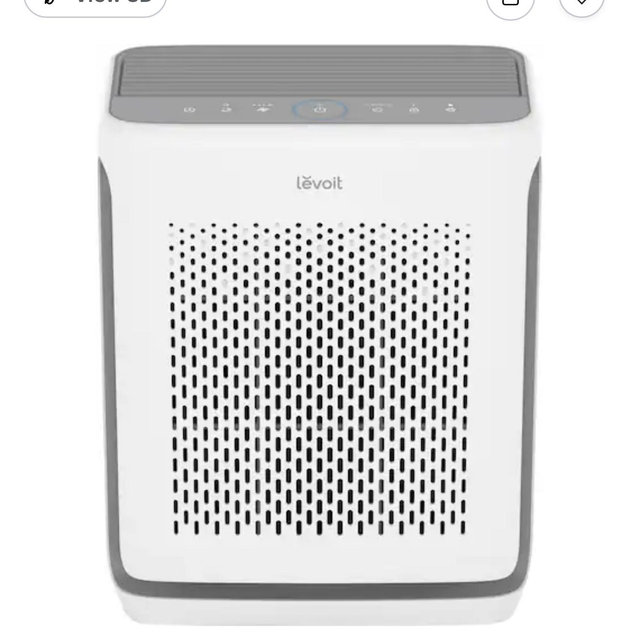Levoit - Vital 200S-P 388 Sq. Ft Smart Air Purifier with Pet and Sleep Mode - White/Grey