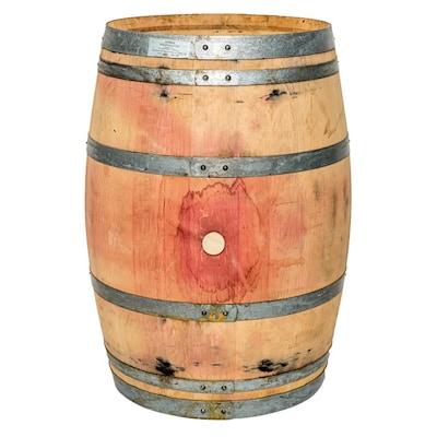 Real Wood Products 59-Gallon Natural Wood Rain Barrel with