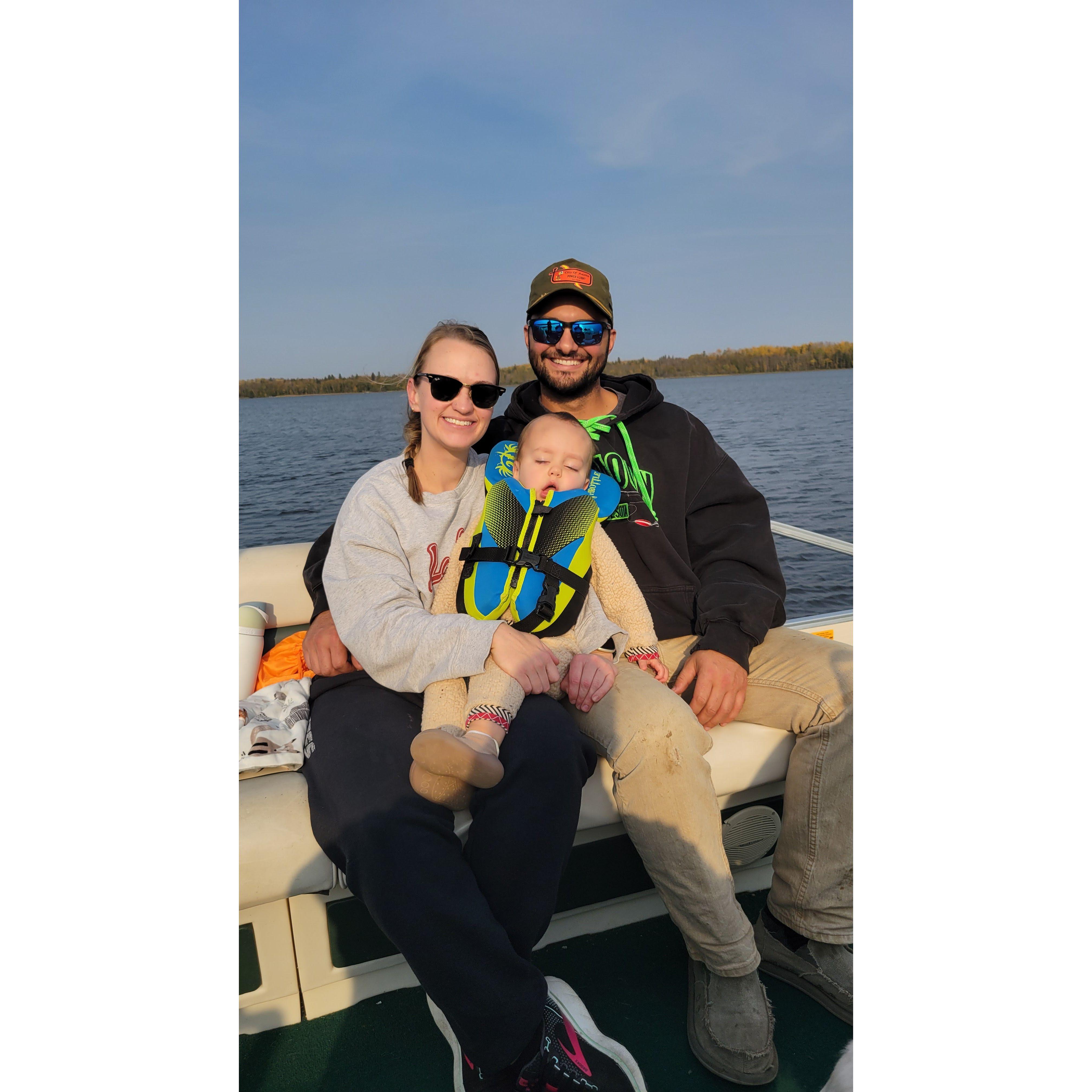 Boat ride naps are the best!