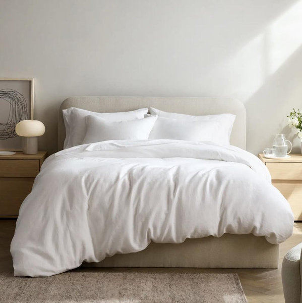 European Linen Duvet Cover Set - King/Cal King