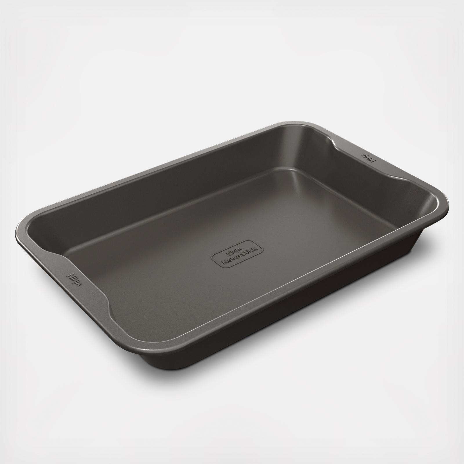 Non-stick Frying Pan, 3 Inches Deep, 9x13 Baking Pan, Rectangular Cake Pan,  Oven Safe, Dishwasher Safe, With Stainless Steel Handle, Dark Grey