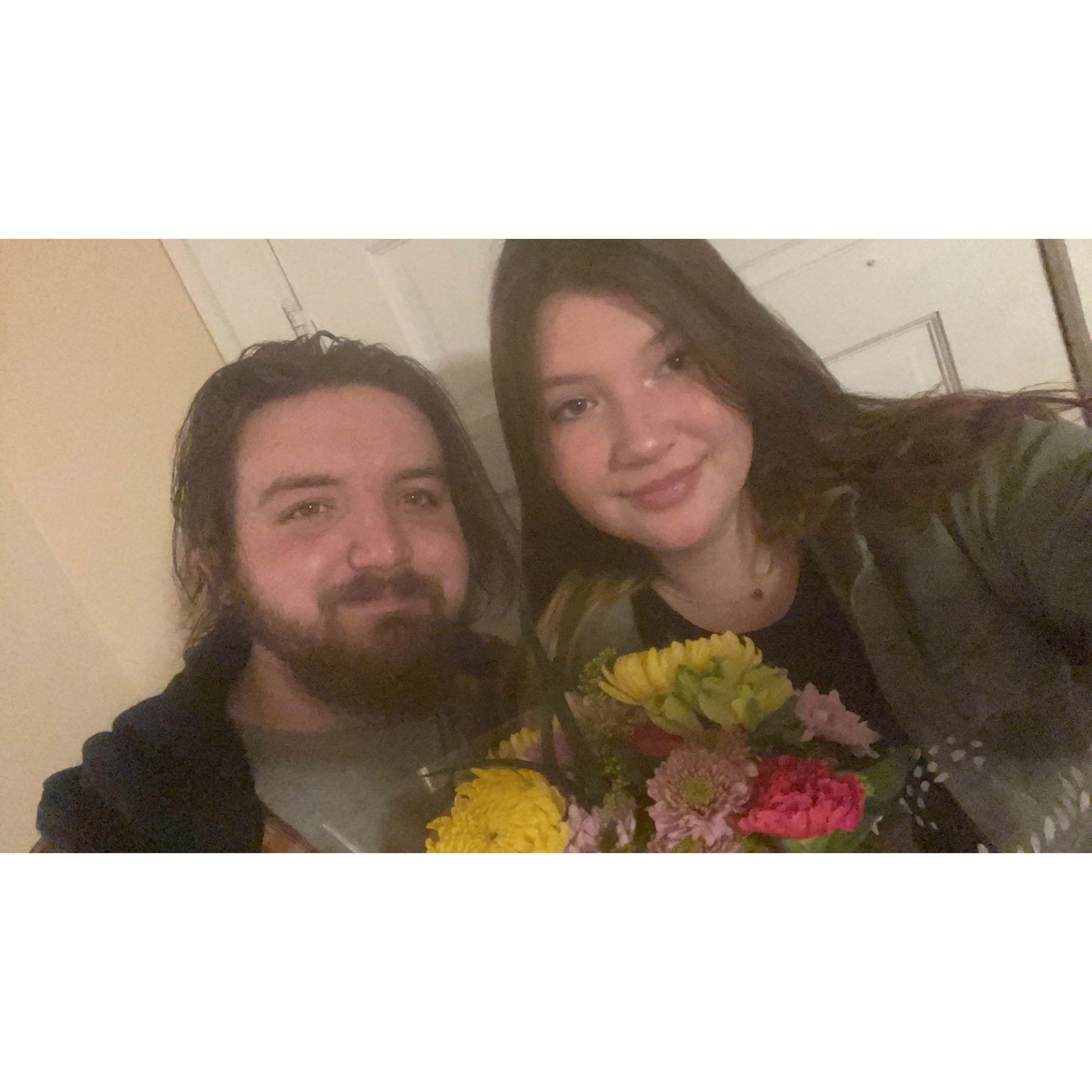 This was on our 3rd year anniversary