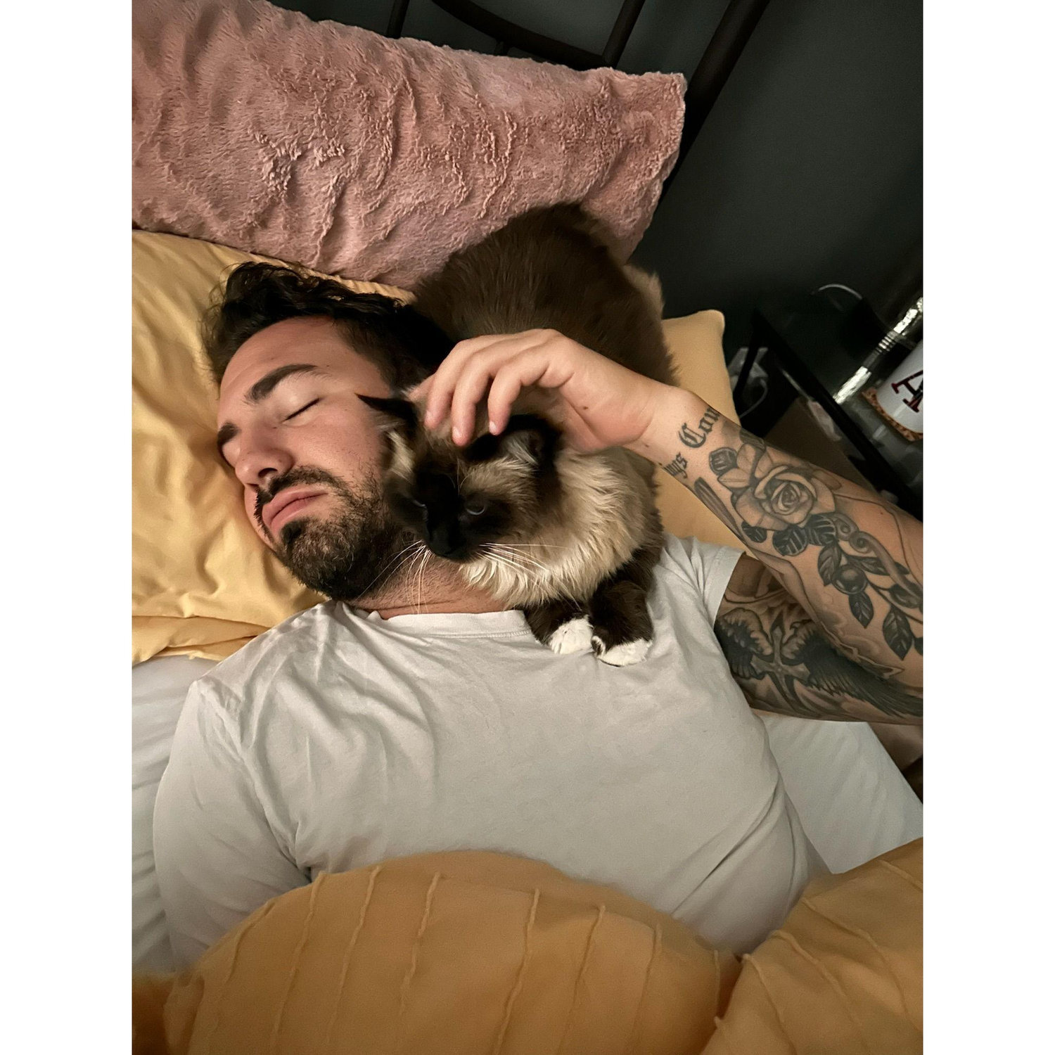 The two men of the house!
