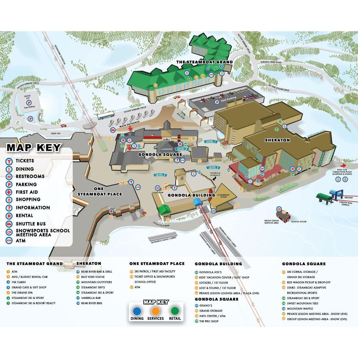 Steamboat Resort Base Area