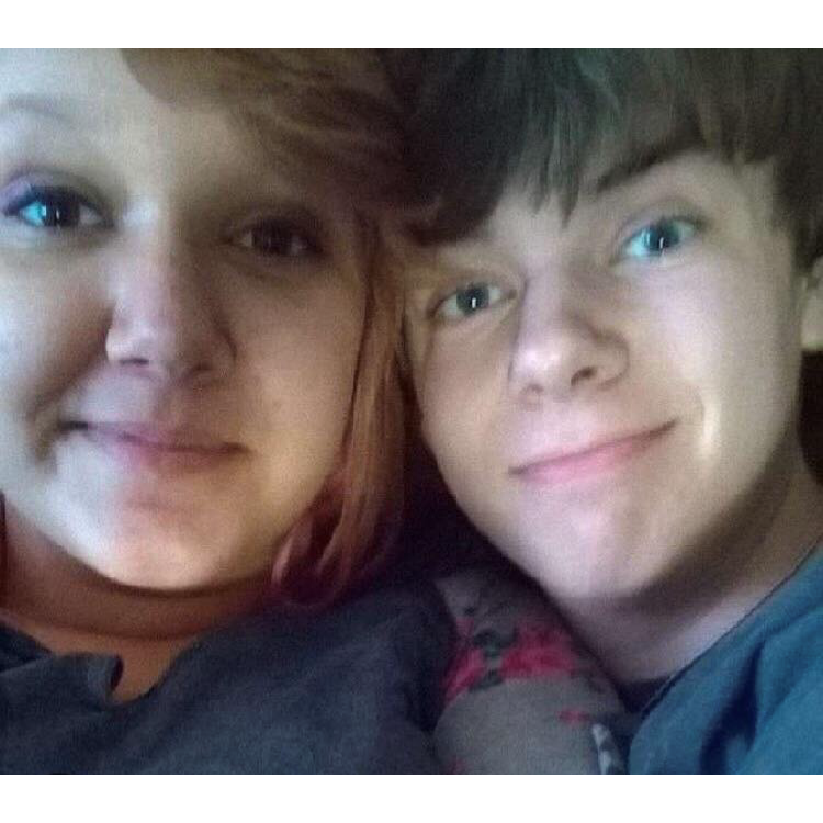 One of our first photos together in 2014.