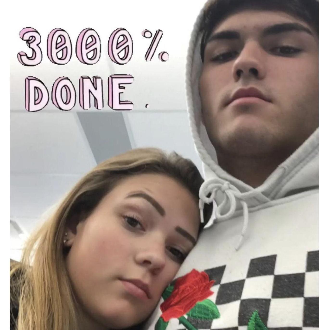 One of Cody's favorite photos of us
