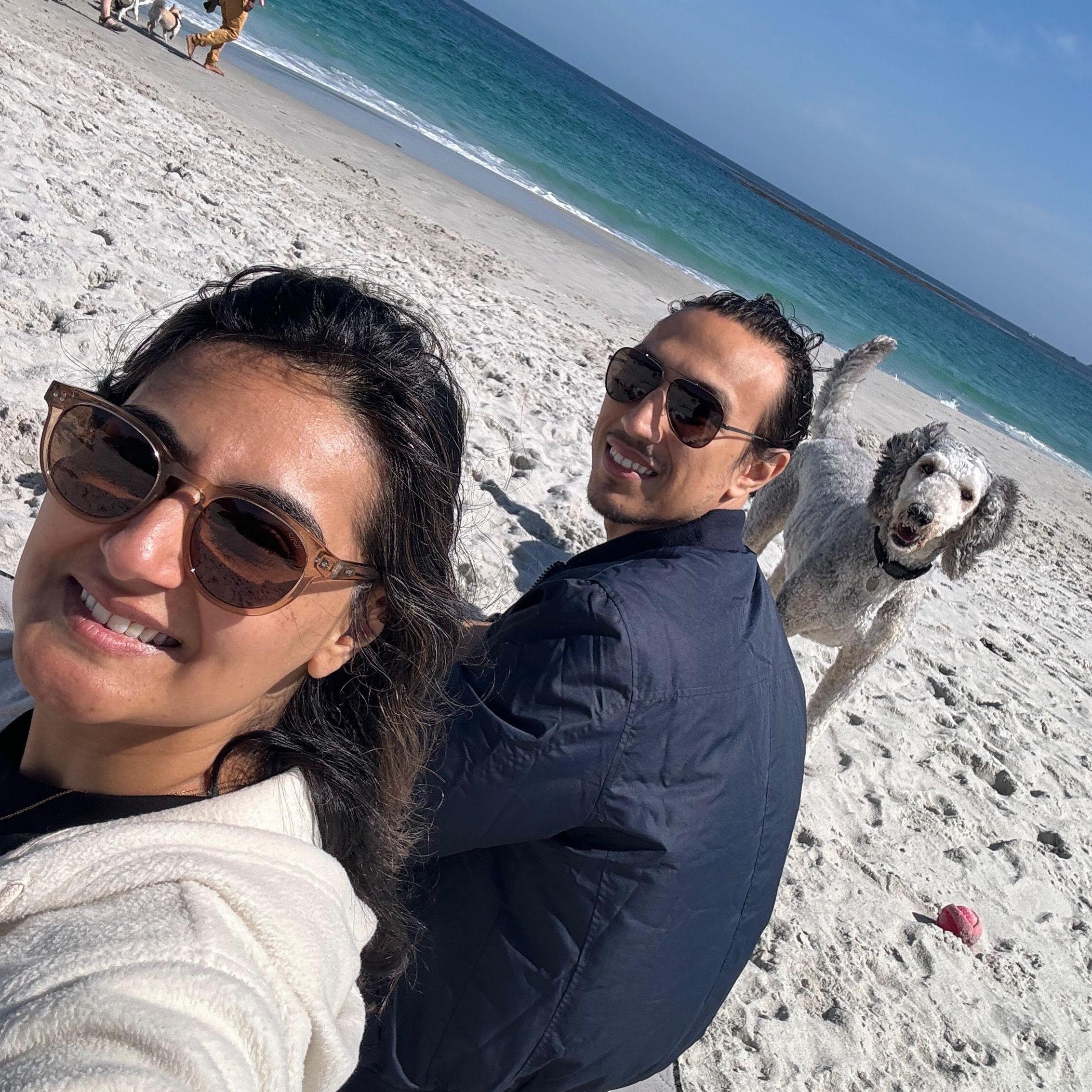 Family Birthday getaways and celebrations - Kai loves her beach moments and Carmel was no different