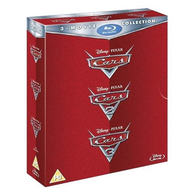 Cars 1-3 Blu-ray (Boxset)