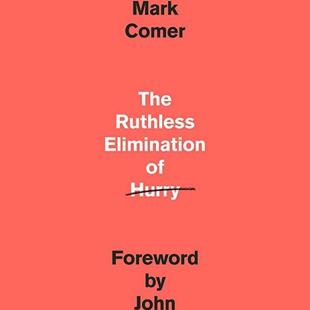 The Ruthless Elimination of Hurry: How to Stay Emotionally Healthy and Spiritually Alive in the Chaos of the Modern World