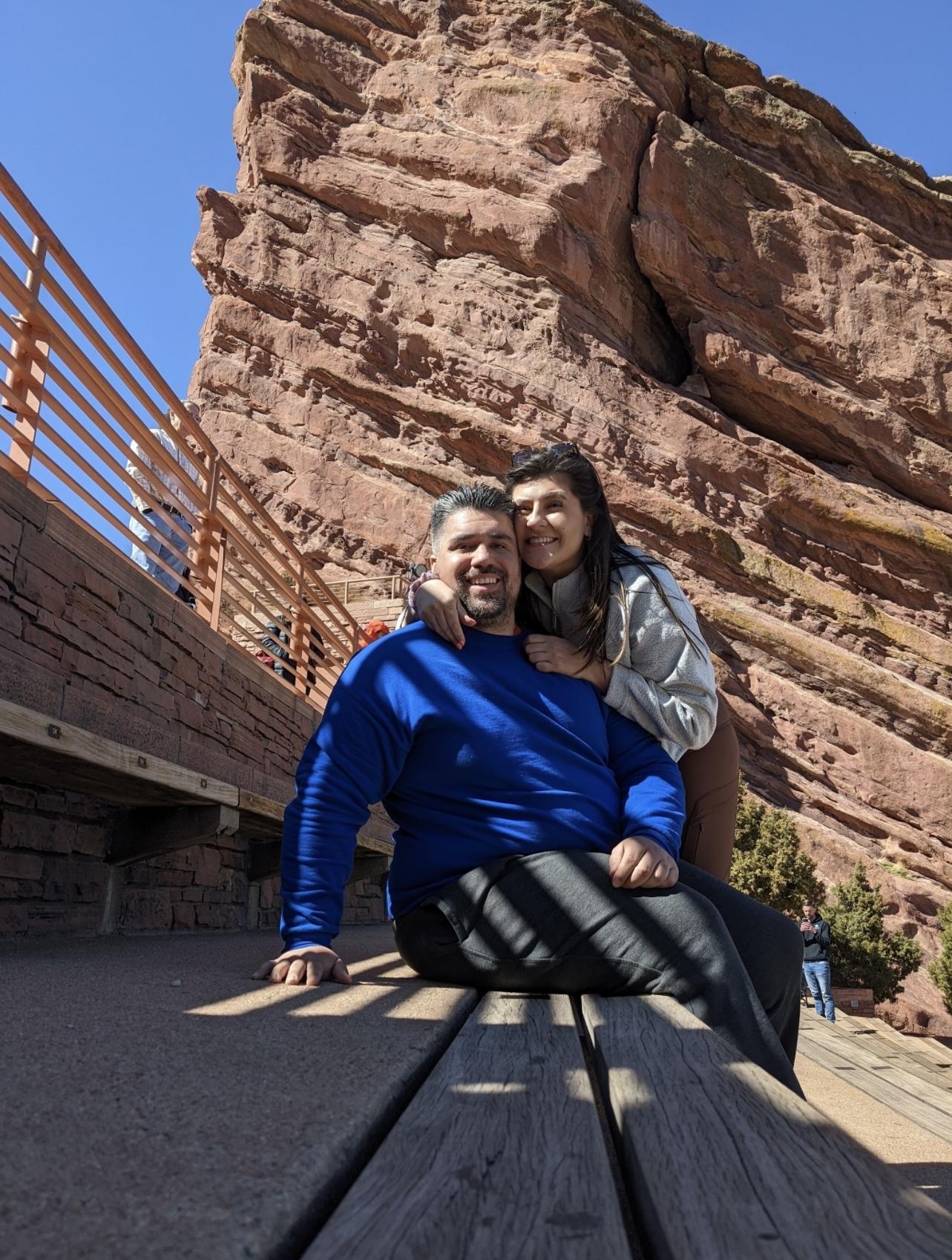 Red Rock Amphitheatre in Colorado April 2022