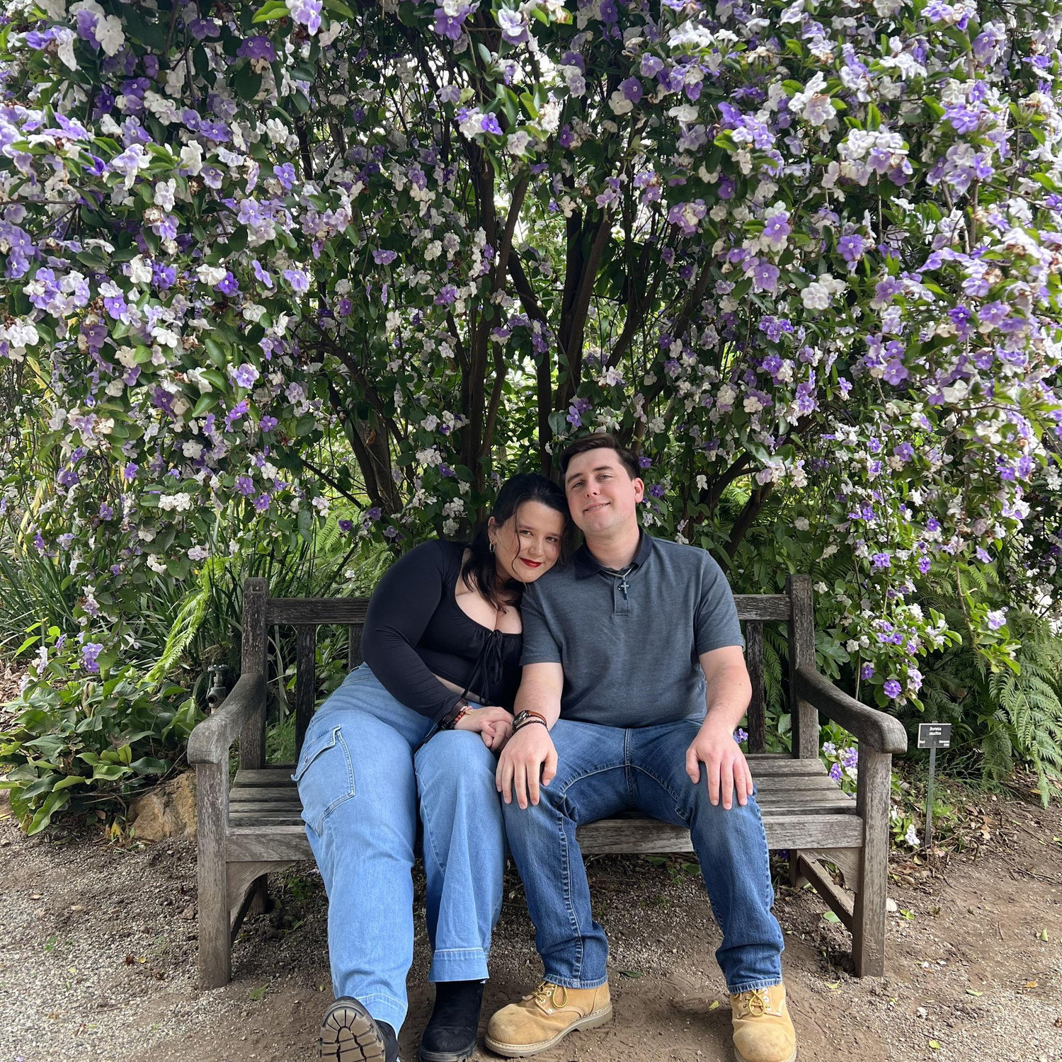 Picture we took in the gardens at the Huntington.