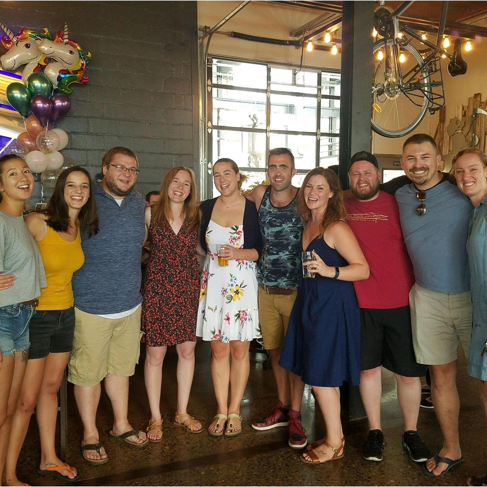 Proposal Surprise Party at Insight Brewing, 2018