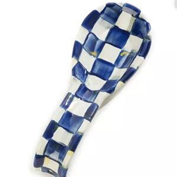 Royal Check Spoon Rest