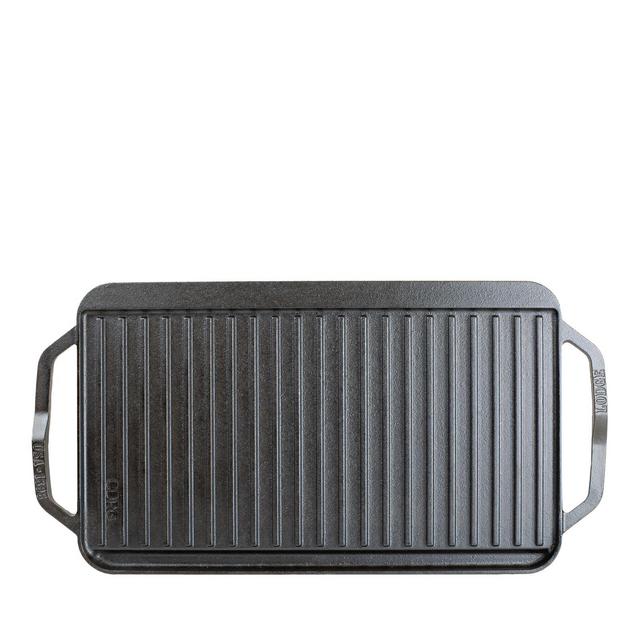 Lodge Chef-Style Reversible Cast Iron Griddle Grill Pan