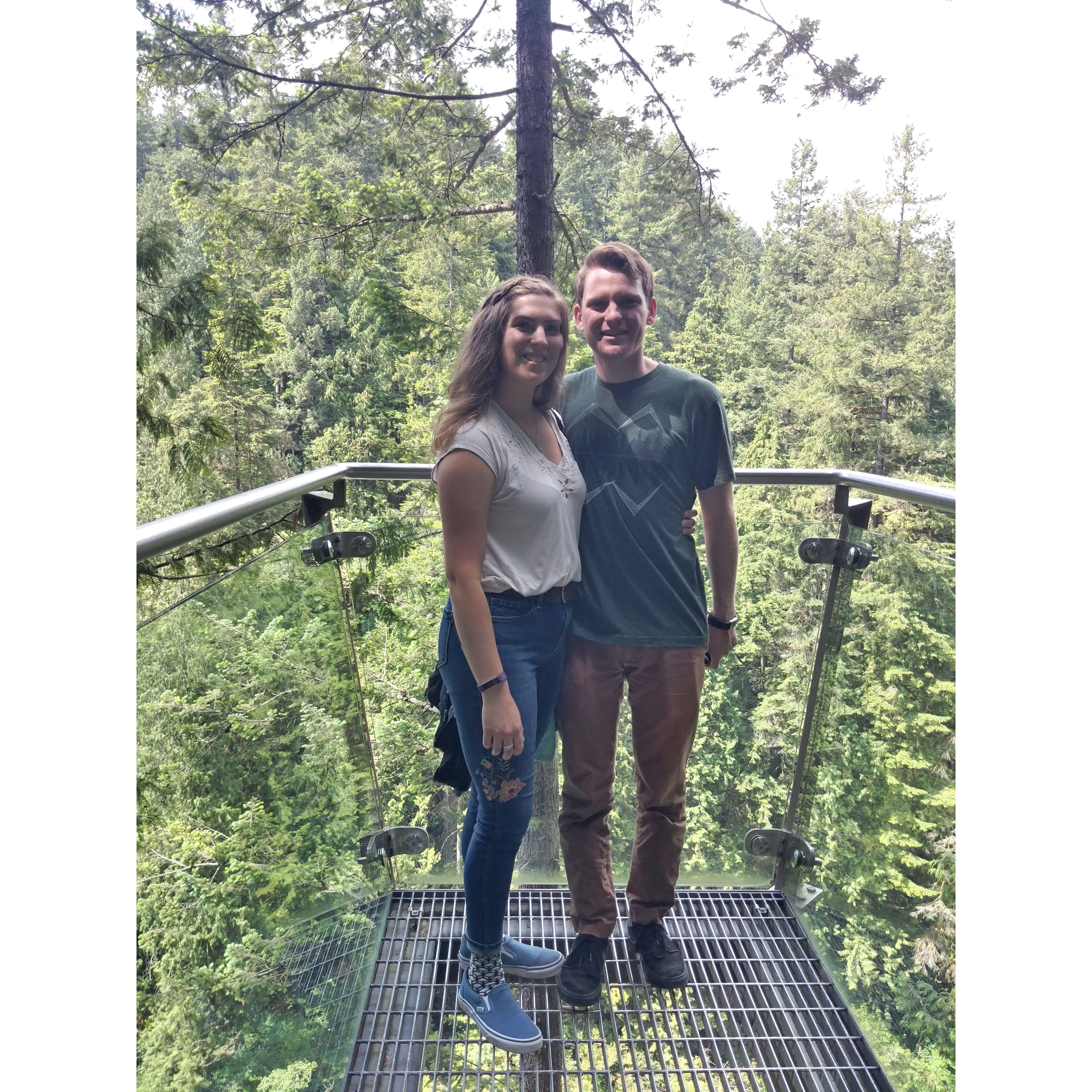 Capilano Suspension Bridge, Vancouver BC, June 2019