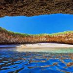 Hidden Beach at Marietas Islands