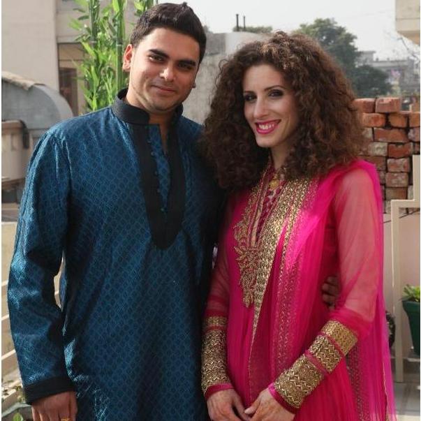 Our first trip to India together.