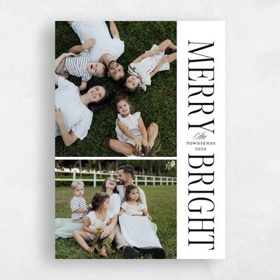 White Holiday Card - Thornhill
