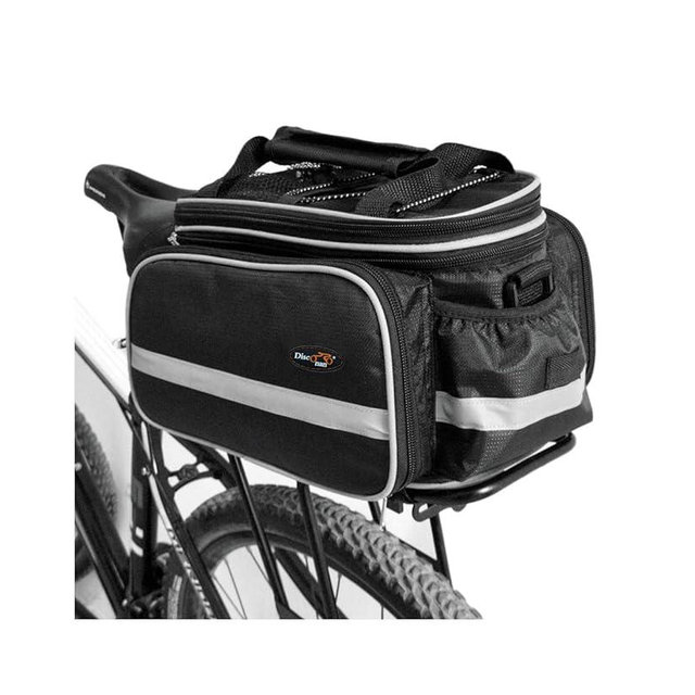 Disconano® Waterproof Multi Function Excursion Cycling Bicycle Bike Rear Seat Trunk Bag Carrying Luggage Package Rack Panniers with Rainproof Cover