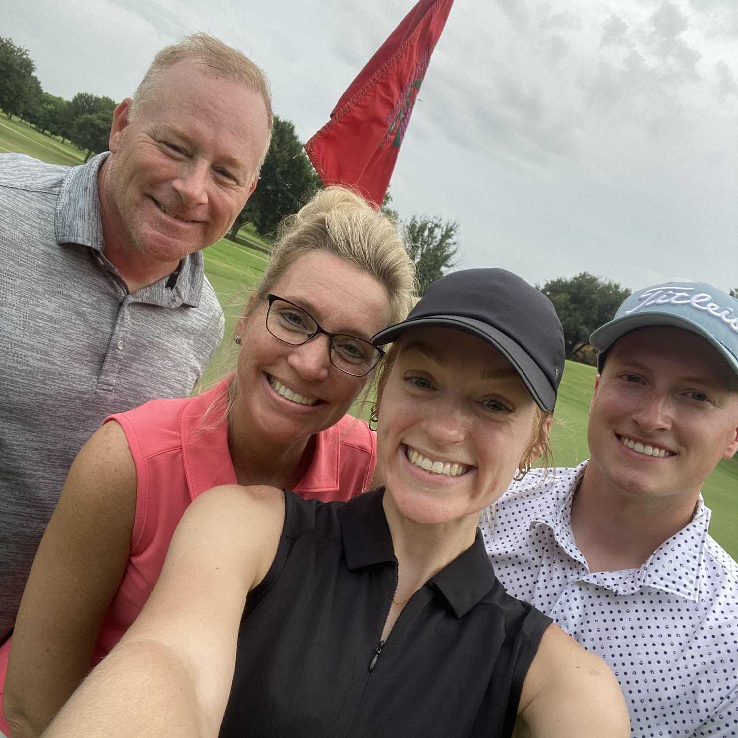 golfing in GPVN with lauren's parents!