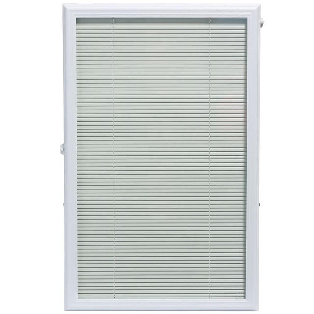 ODL Add On Blinds for Raised Frame Doors - Outer Frame Measurement 24" x 38" - Home Improvement - Easy to Install, Use and Maintain - Innovative Window Shades Behind The Tempered Safety Glass Panels