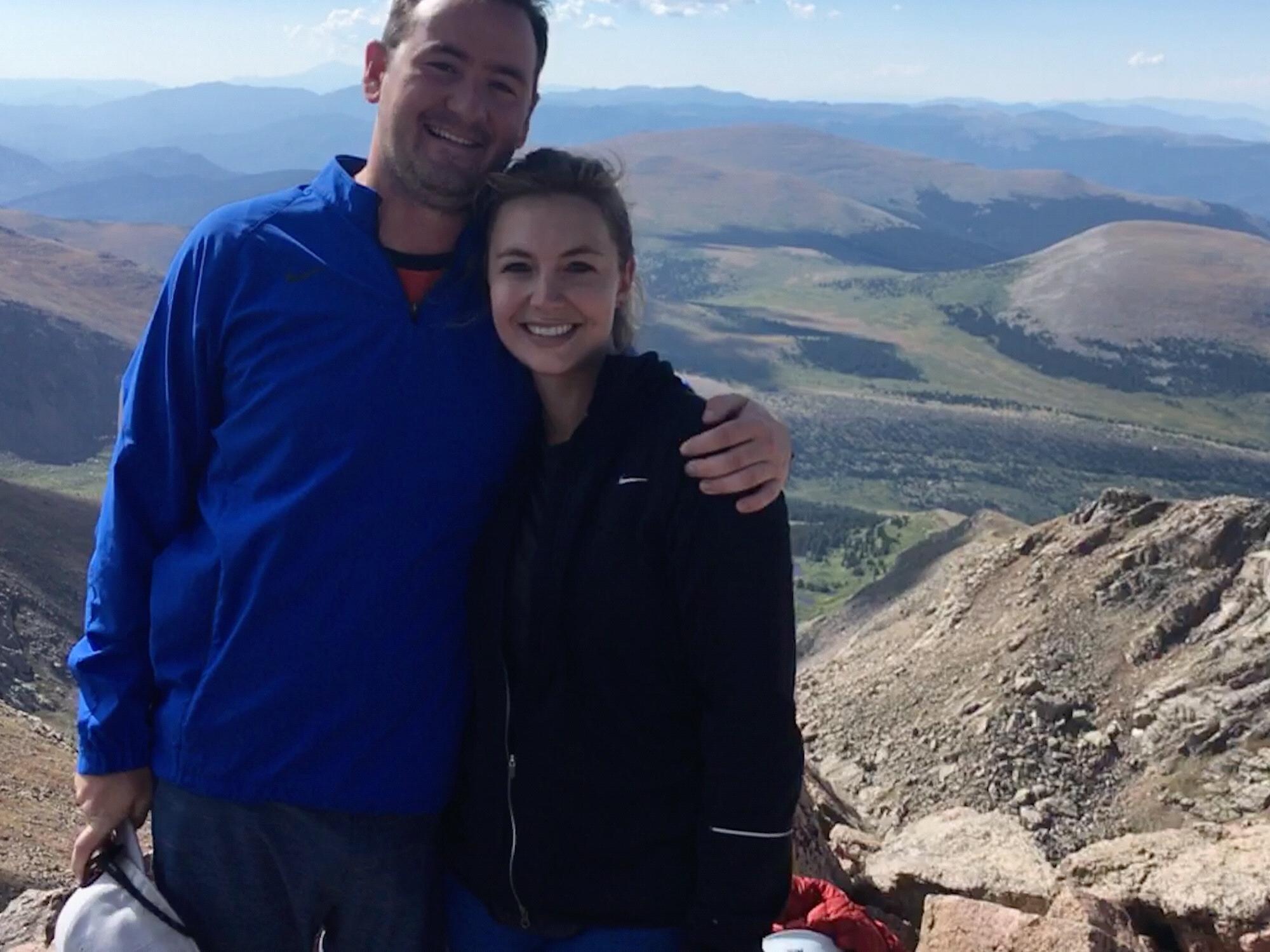 The first and only 14er we will ever do