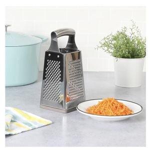 Martha Stewart Sprucedale 9.5" Stainless Steel 4-Sided Food/Cheese Box Grater