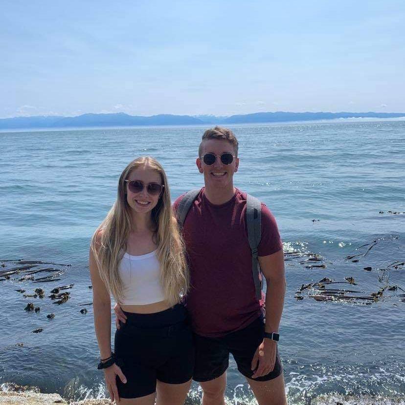 2021: Rachel sets up a surprise vacation to Victoria to visit friends and explore.