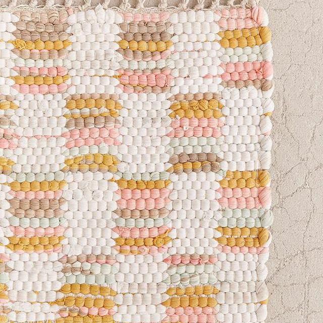 Nima Garden Checkered Rag Rug 8X10