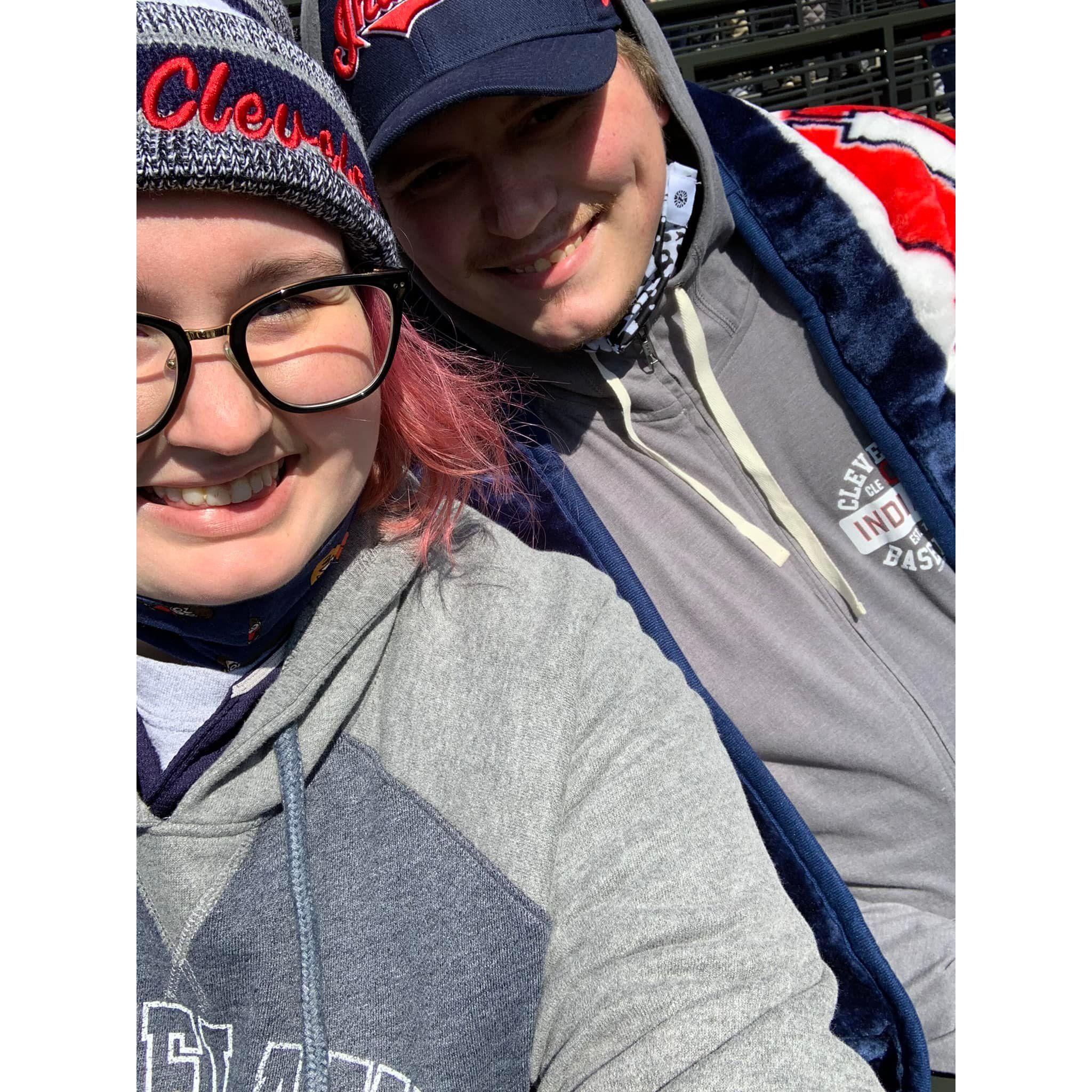 First Baseball Game and Last Indians Game